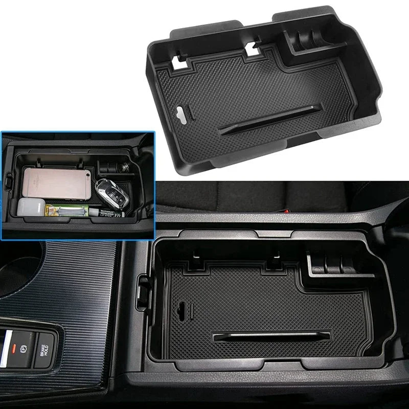 Honda Civic 11th Gen 2022 Center Console Organizer Tray – Armrest Storage Box Insert for Glove Box Accessories, Interior Storage Solution