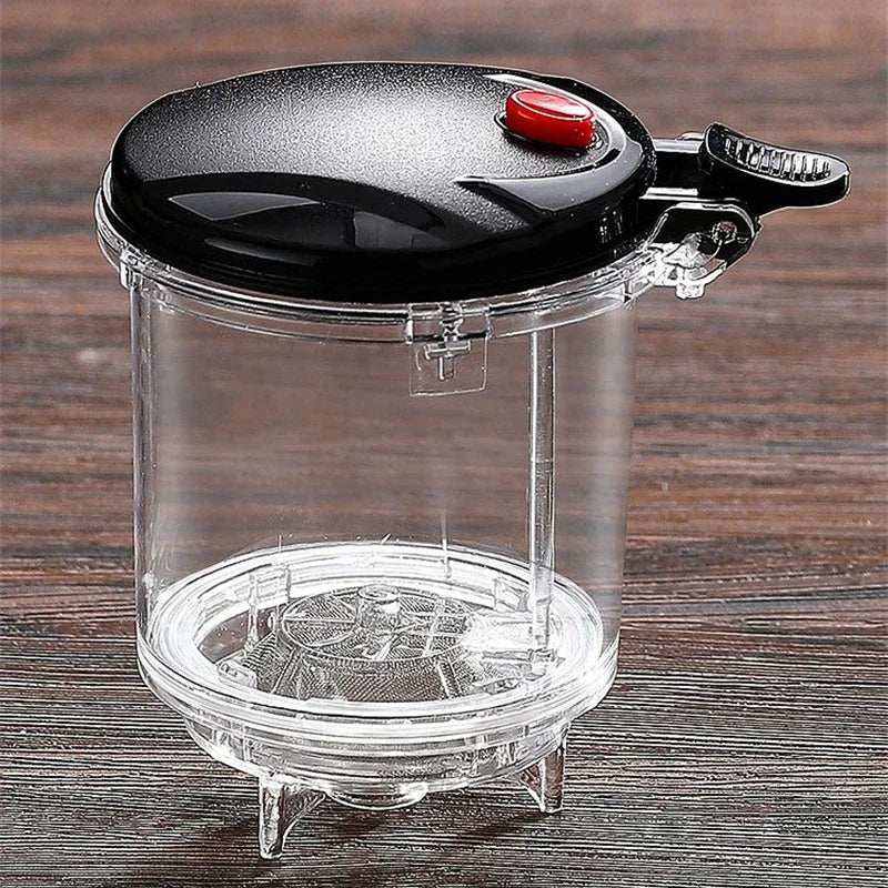 Heat-Resistant Glass Teapot with One-Click Filter – Tea & Coffee Pot, Tea Water Separation, Home Teaware Set