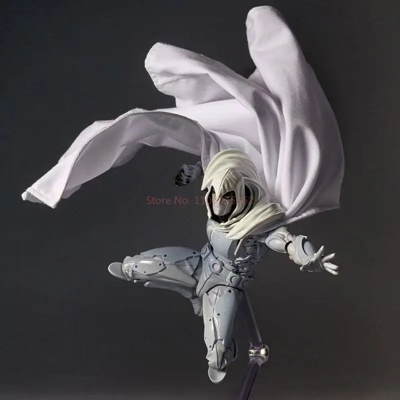 Authentic 16cm Moon Knight PVC Figure – Anime Model Collectible Desktop Ornament & Birthday Gift Toy