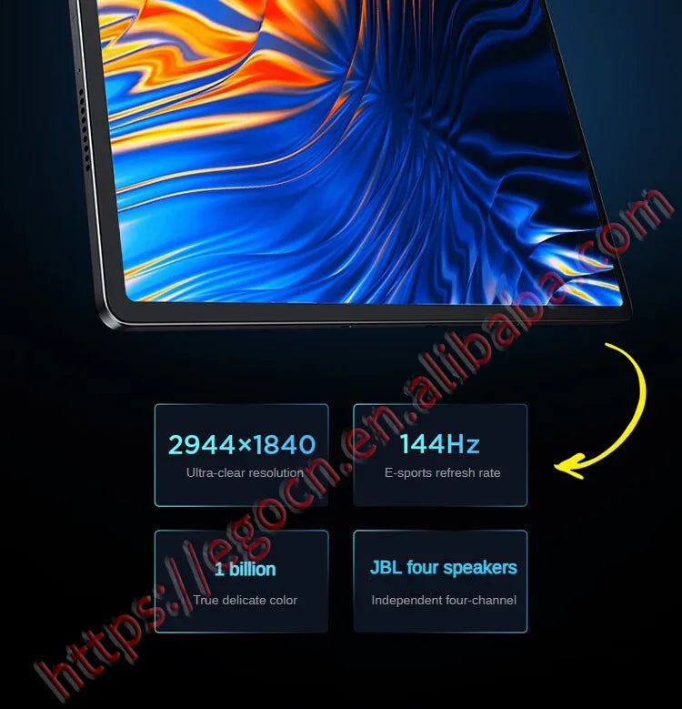 Lenovo Xiaoxin Pad Pro 12.7" 2025 Tablet – Dimensity 8300, 2.9K Resolution, 144Hz Refresh Rate, 10200mAh, WiFi Android
