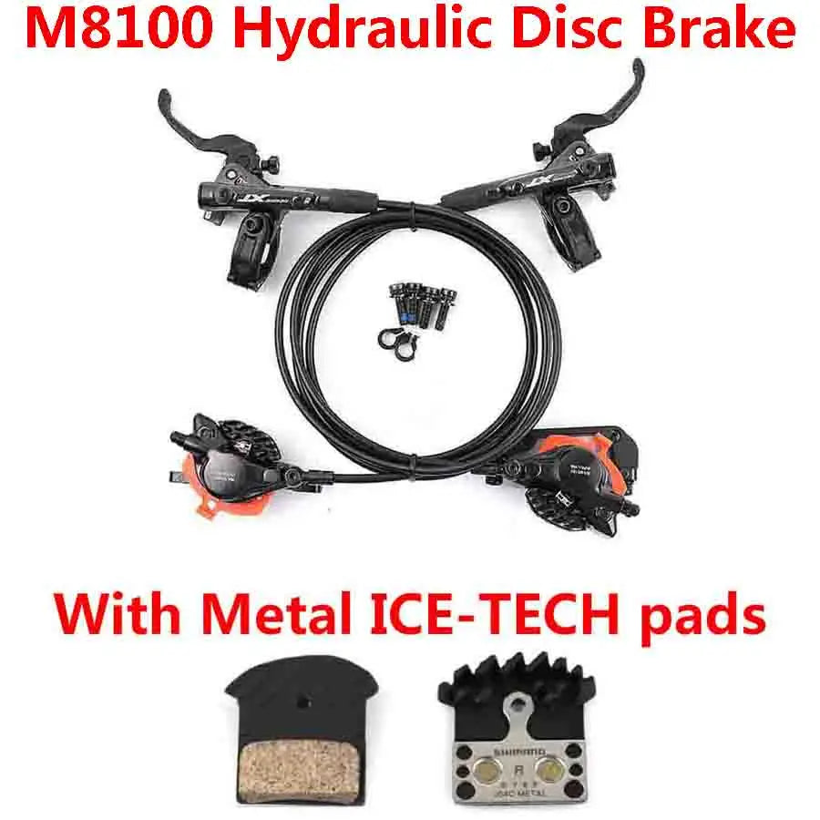 SHIMANO DEORE SLX XT MT200 M7100 M8100 Hydraulic Disc Brake – ICE-TECH Left & Right Set for MTB
