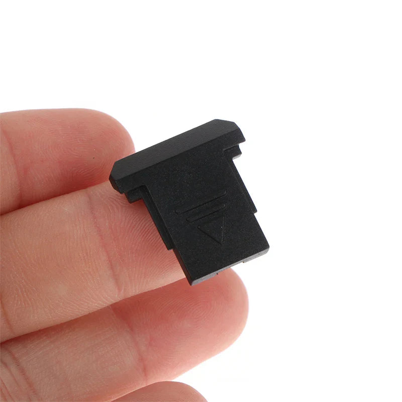 Canon Black Hot Shoe Cover – Protective Cap for EOS 70D, 80D, 5D Mark IV, 6D Mark II, 800D, 750D, R, RP Cameras