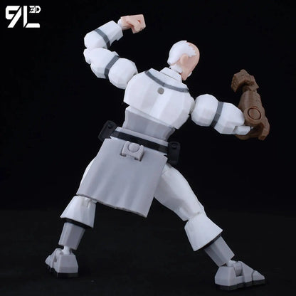 3D Printed Invincible 2.0 Superheroes Action Figures – Multi-Jointed Anime Toy Model Ornaments Gifts