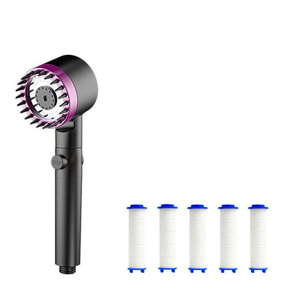 Shower Filter with 4 Modes – Head Massage Showerhead Replacement for Shower Knobs & Bathroom Fixtures