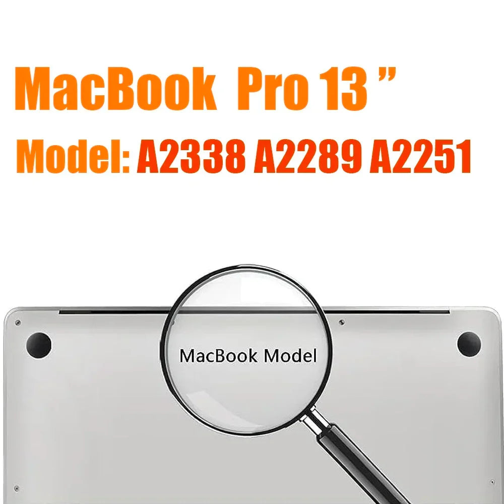 Trackpad Protector for MacBook Pro & Air 13–16 Inch – M1/M2/M3 Chip Touchpad Cover, Anti-Scratch & Waterproof Skin