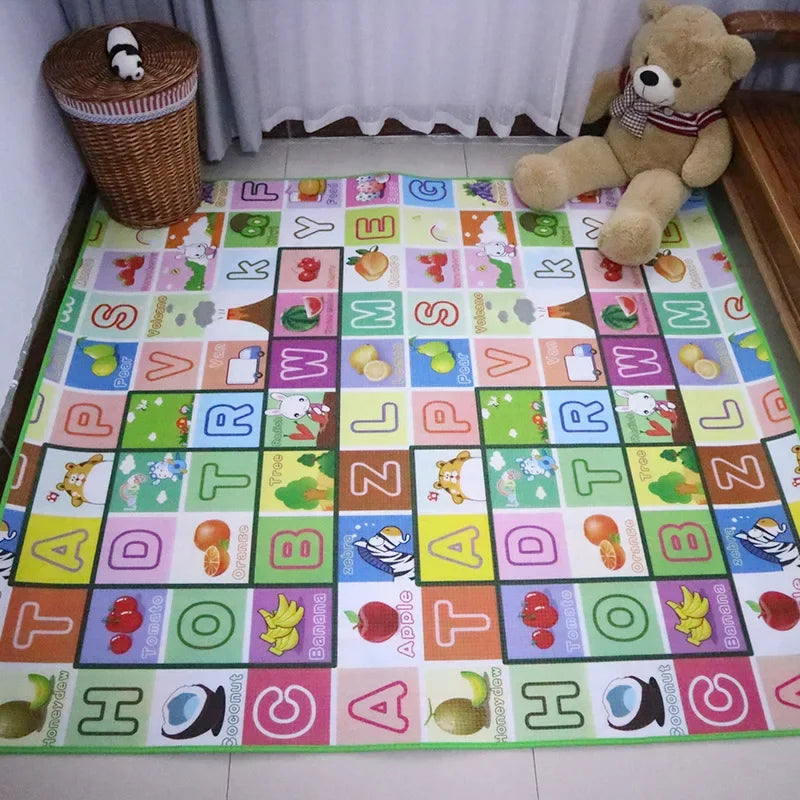 Baby Play Mat - EPE Foam Crawling & Activity Rug for Kids 120x90cm