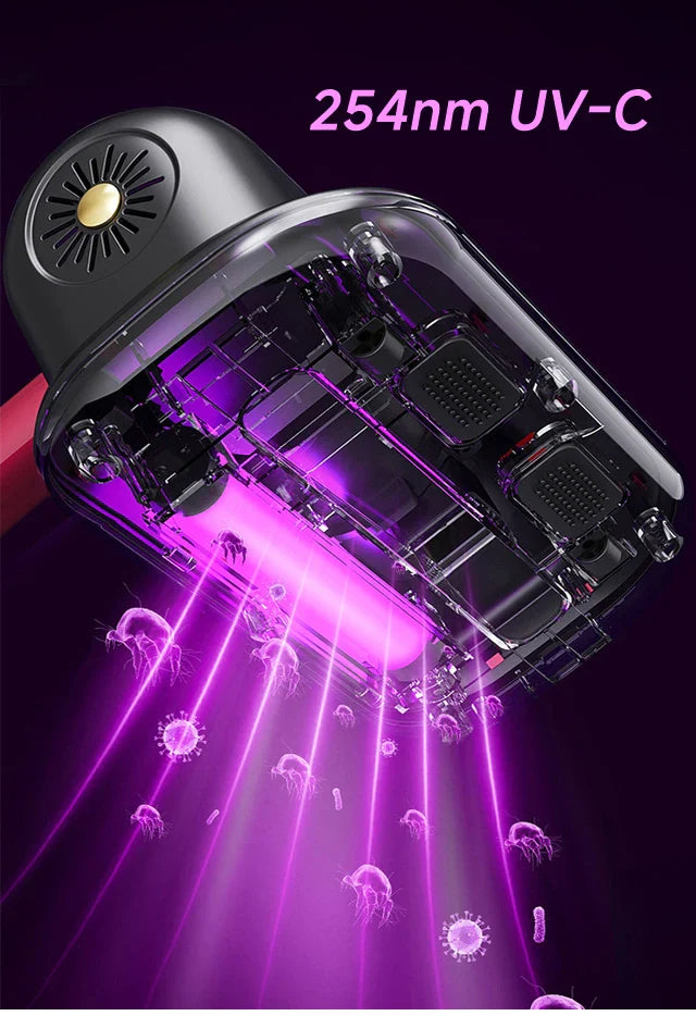 5 in 1 Cordless Handheld Vacuum Cleaner – Rechargeable Wireless Mini Vacuum & Air Gun for Home, Car & Pet Cleaning