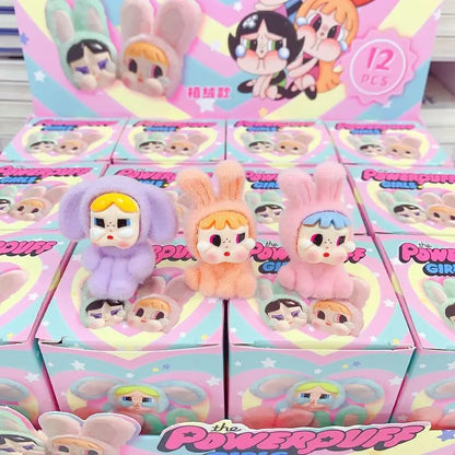12pc Crying Baby Plush Figurine Blind Box — Cute Cartoon Mini Dolls for Desktop Decoration & Gift