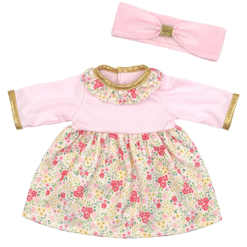 18-Inch American Girl Doll Clothes – Coat, Tights & Pants Outfit for Newborn & Baby Dolls