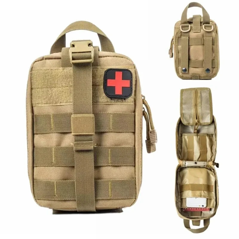 B3 MOLLE Tactical Pouch Bag – Medical EMT Emergency Pack, Outdoor Camping, Hunting & EDC Multi-Tool Utility Bag