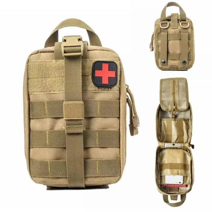 B3 MOLLE Tactical Pouch Bag – Medical EMT Emergency Pack, Outdoor Camping, Hunting & EDC Multi-Tool Utility Bag