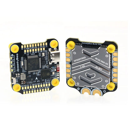 SpeedyBee F7 V3 50A Stack — F722 Flight Controller + BL32 50A 4-in-1 ESC with Blackbox for FPV Drone