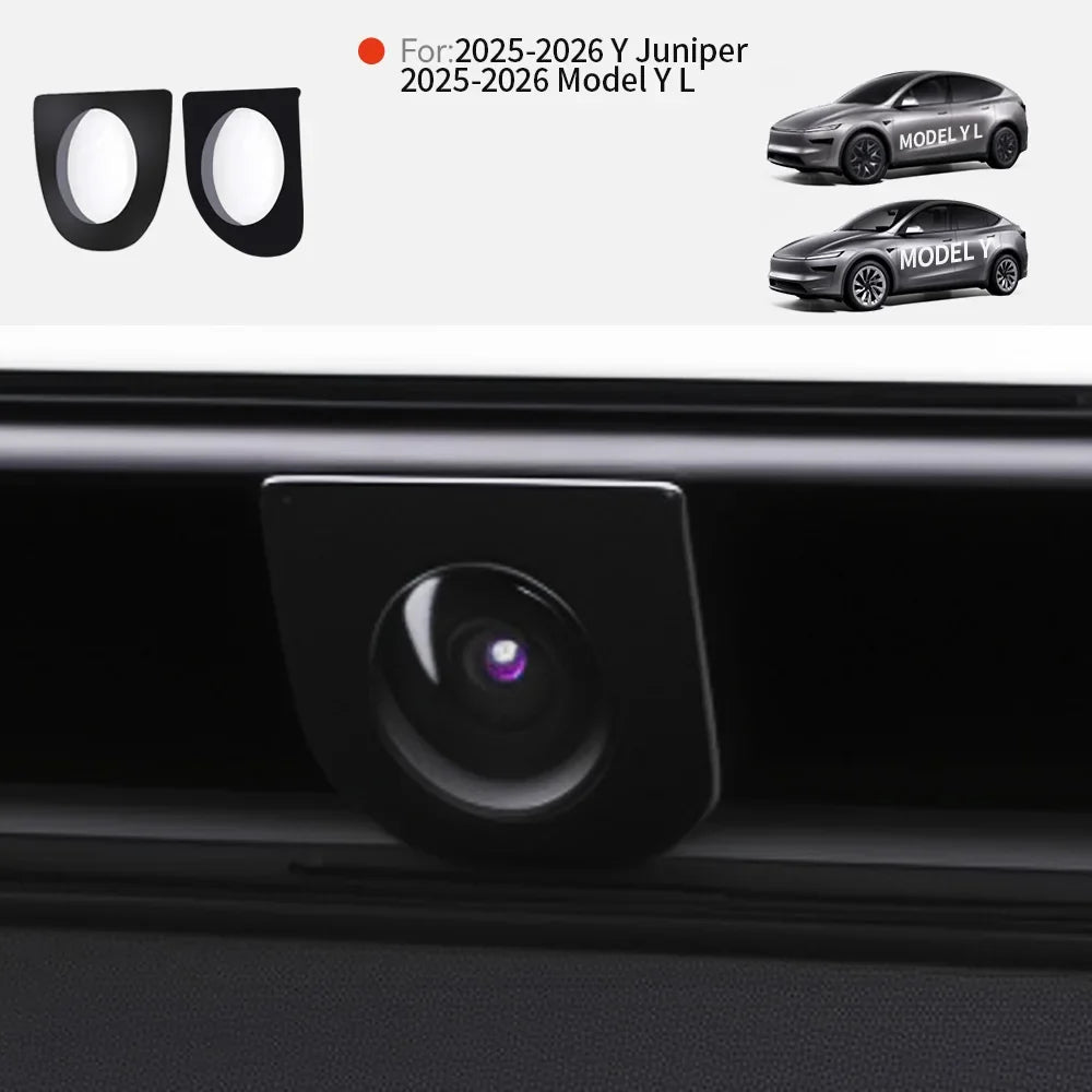Tesla Model Y Juniper Front Camera Protector - Anti-Collision Protective Cover for 2025+ Models