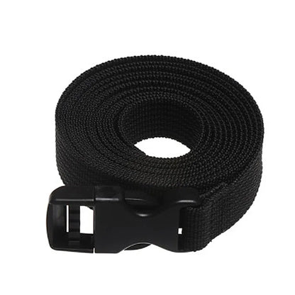 Durable Nylon Cargo Tie Down Strap - Travel Luggage Lash Belt with Cam Buckle for Camping