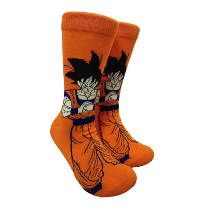 Dragon Ball Anime Socks — Men’s Fashion Cosplay Hip Hop Harajuku Style