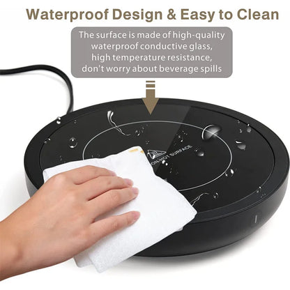 110V/220V Electric Coffee Mug Warmer – Hot Tea & Coffee Heating Pad Coaster for Tea, Milk & Beverages