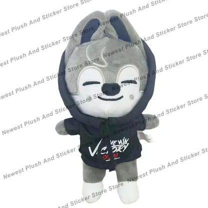Kpop SKZOO Plush Keychain – Cute Dog Pendant Toy for Kids, Backpack Hanging, Birthday Gift