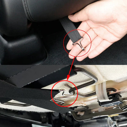Tesla Model Y Juniper Seat Back Kick Protector Cover – Rear Seat Protection Pad & Front Backrest Accessory