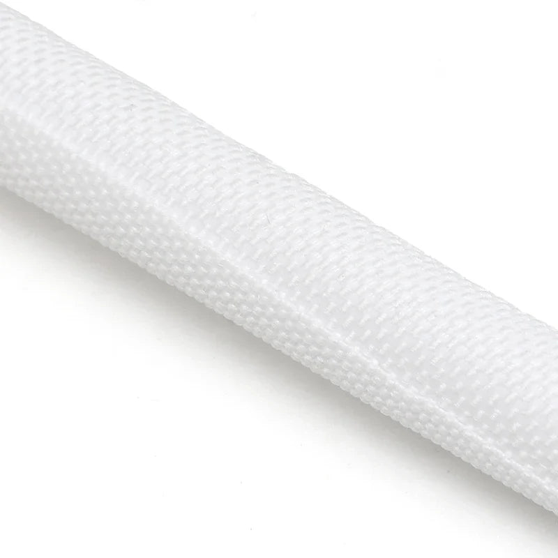 Self Closing PET Braided Cable Sleeve - 1/2/5M Expandable Insulated Wire Wrap Protector and Cable Organizer