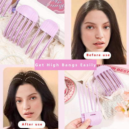 Fluffy Hairpin Curling Clips for Bangs | Volumizing Hair Roots & Fashionable Hair Rollers for Women