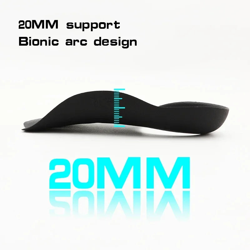 Orthopedic Arch Support Insoles – Orthotic Flat Foot Care Shoe Inserts for Pain Relief, Comfort Cushion Heel & Foot Support Unisex Insoles