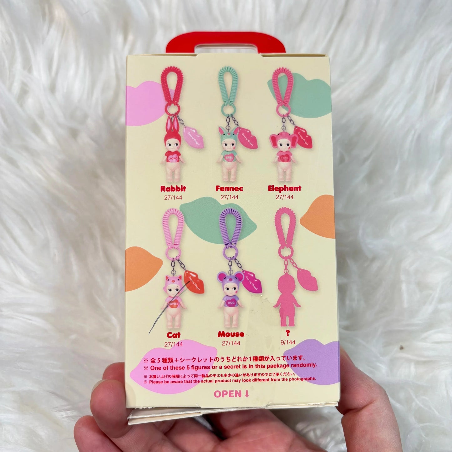 SonnyAngel Mini Figure — Kiss Kiss Series Blind Box Mystery Toy SAS65960