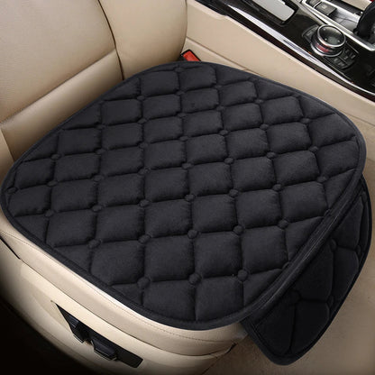 Universal Winter Warm Car Seat Cover Protector Set – 3-Piece Rear Seat Cushion & Back Cushion Auto Seat Protection for Cars, SUVs & Vans