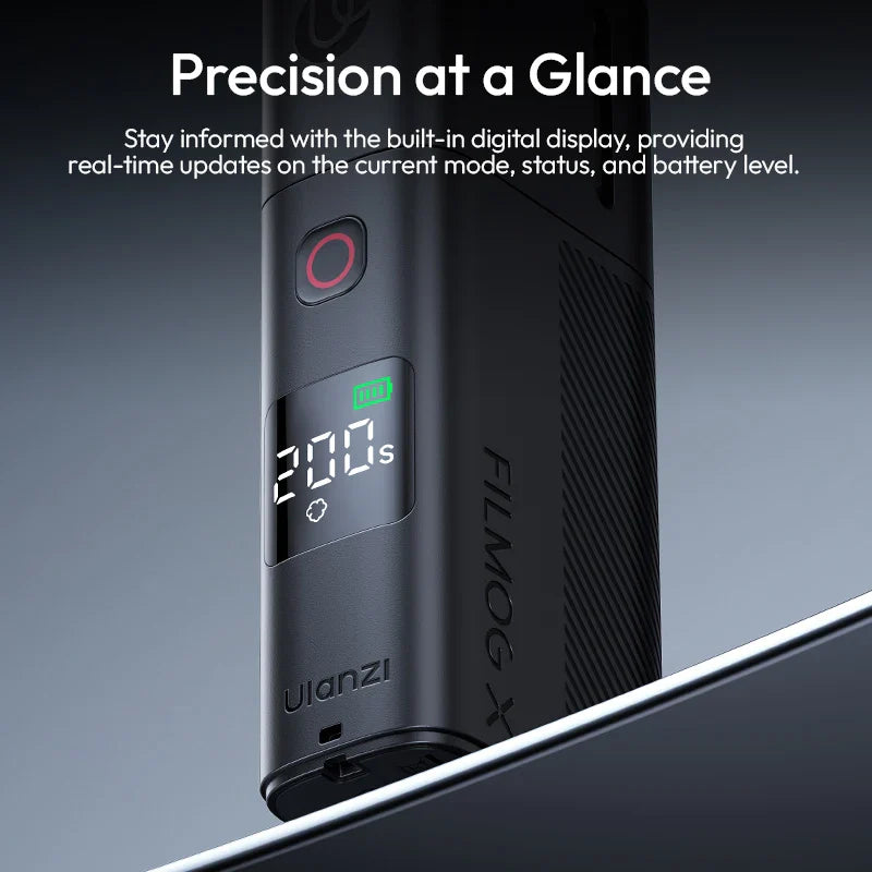 Ulanzi FM02 Electric Fog Machine FILMOG – 3 Modes Dense Mist for Photography, Food Shots, Dry Ice, Type-C Charging