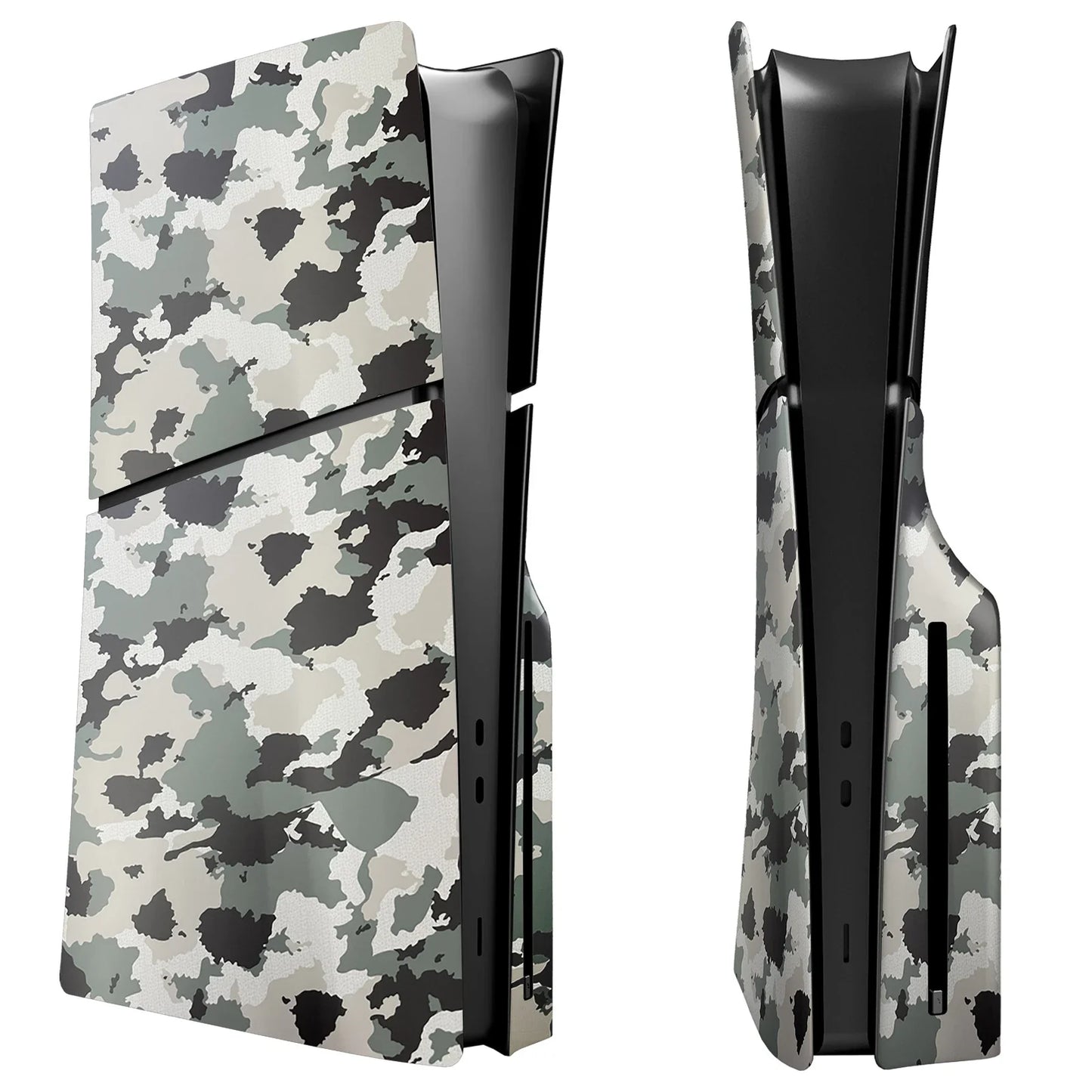 Custom Replacement Faceplates for PS5 Slim Disc Edition – Premium ABS Front & Back Shell Cover