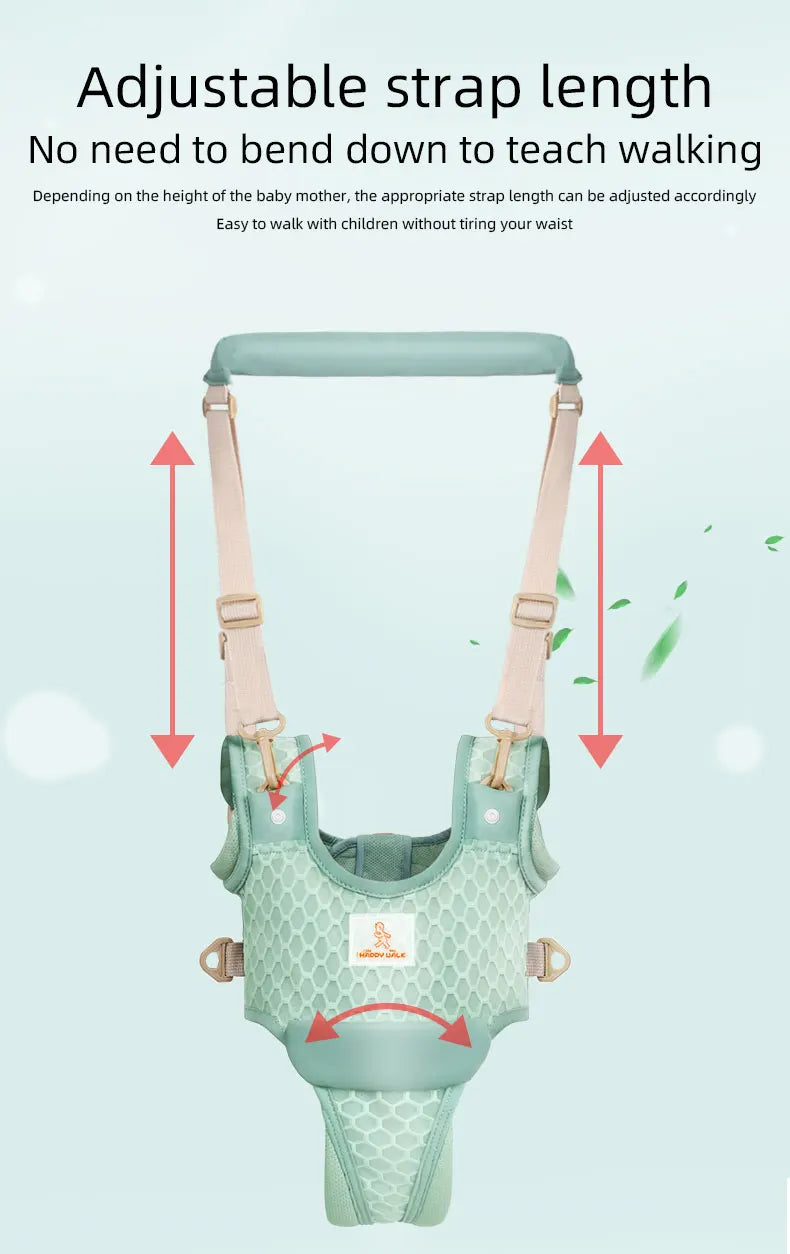 Toddler Infant Walker Harness — Baby Walking Support Belt & Trainer for Learning to Walk