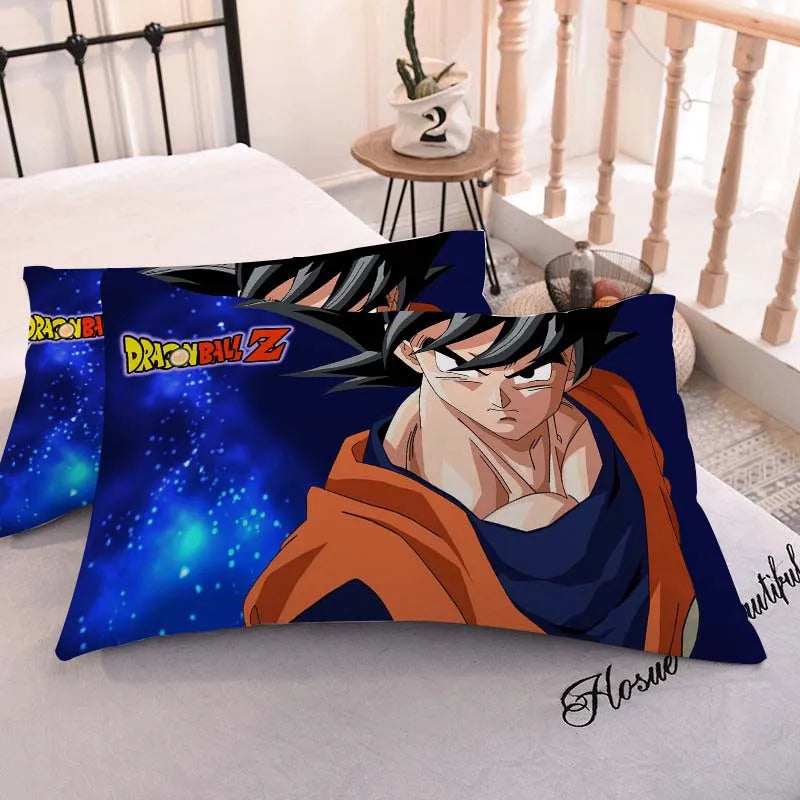 DRAGON BALL Anime Pillowcase – Cute Printed Pillow Cover for Comfortable Home Bedding & Gifts