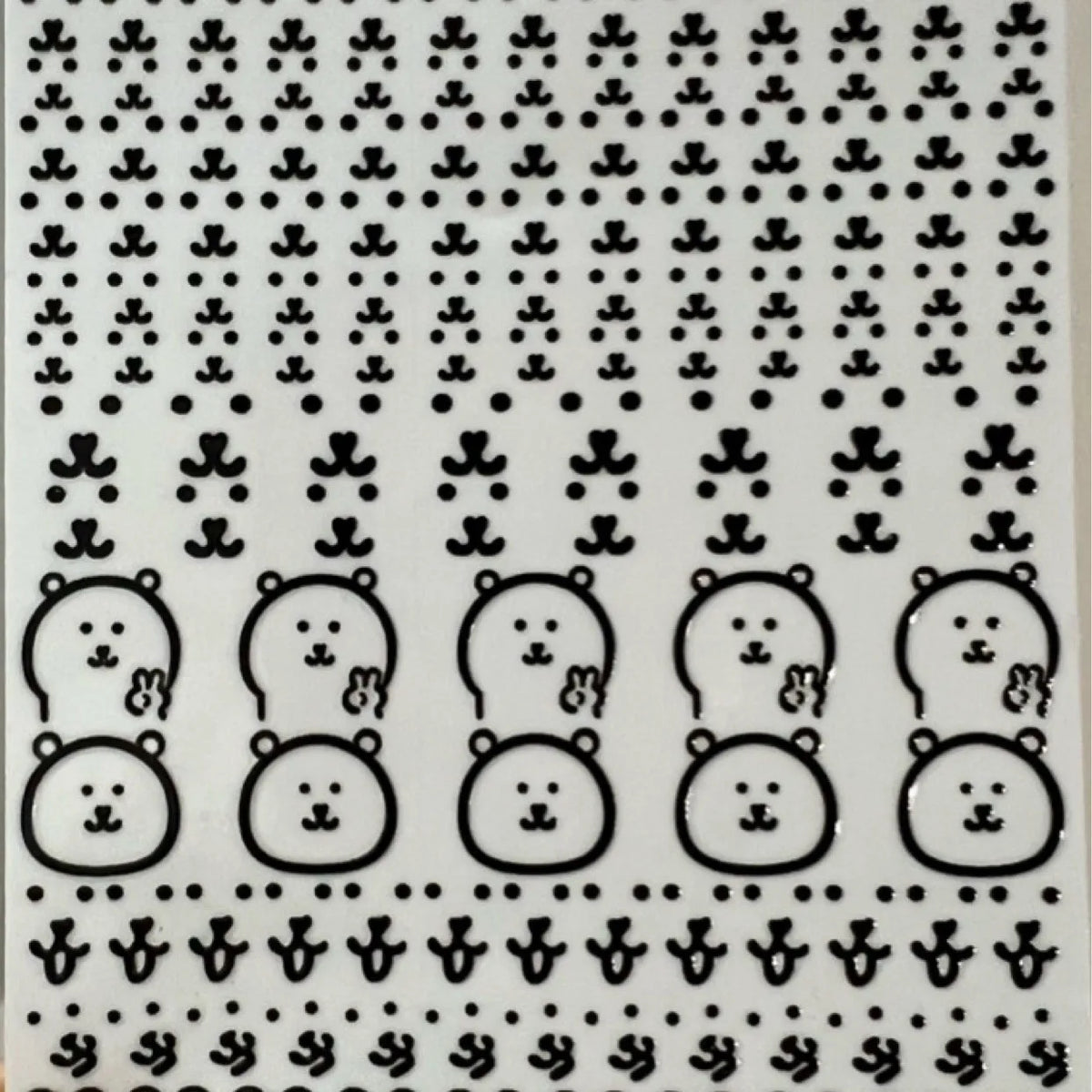 Cute Cartoon Joke Bear Water Cup Stickers – Waterproof Scratch-Resistant Transfer Decals for Cups, Laptops & DIY Decoration (1/3/6PCS Set)