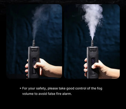 Ulanzi FILMOG Ace 40W Portable Fog Machine — Wireless Dry Ice Fog for Food, Portrait & Video Photography (10m Range)
