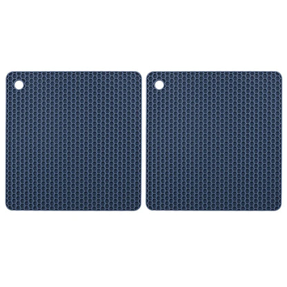 2/4 PCS Multifunction Heat Resistant Silicone Mats – Nonslip Drink Coasters, Pot Holders & Kitchen Placemats