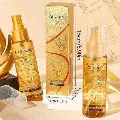 Deep Nourishing Hair Care Essential Oil Spray – Fragrant Treatment to Enhance Shine and Repair Damaged Hair