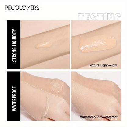 Full Coverage Concealer Foundation – Long-Lasting Waterproof Matte Finish for Natural Flawless Daily Makeup