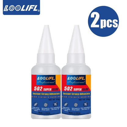 502 Super Adhesive Glue - 20g Multi-Purpose Adhesive for Metal, Plastic & DIY Repairs