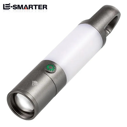 High-Power Portable Flashlight - USB Rechargeable Hand Lamp for Outdoor Camping and Cars
