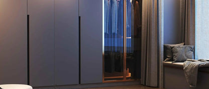 LED Door Hanging Mirror Cabinet – Wall-Mounted Full-Length Lighted Jewelry Organizer with Storage