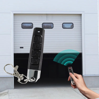 433MHz Copy Remote Control – 4-Channel ABCD Code Garage Door & Gate Opener Duplicator, Car Key Cloning