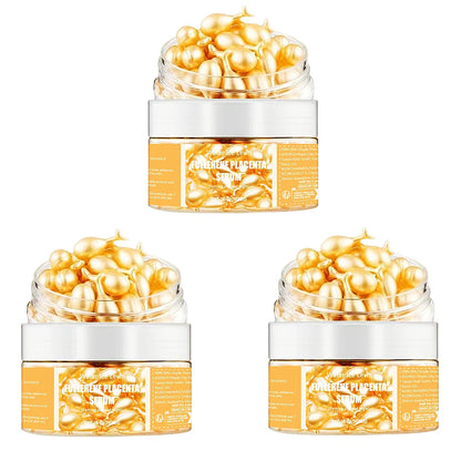 50pcs Collagen Face Care Capsules — Hyaluronic Acid Serum for Acne, Wrinkle Removal, Firming & Whitening Skin Care