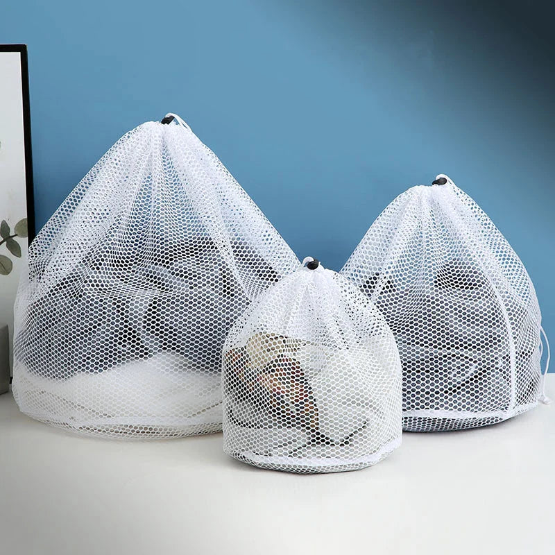 Large Mesh Laundry Bag – Organizer for Bra, Socks, Underwear & Shoes, Washing Machine Clothes Storage