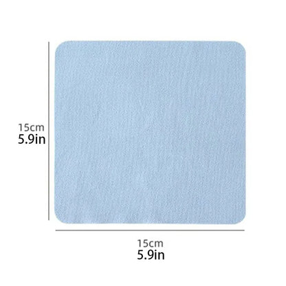 10PCS Microfiber Cleaning Cloths – Eyeglasses, Sunglasses & Screen Cleaner for Eyewear Accessories