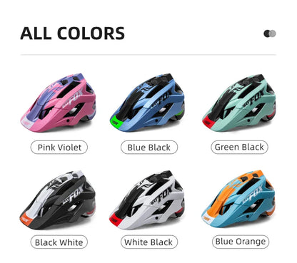 BATFOX MTB Cycling Helmet — Integrally-Molded Mountain Bike Helmet for Speed & Safety