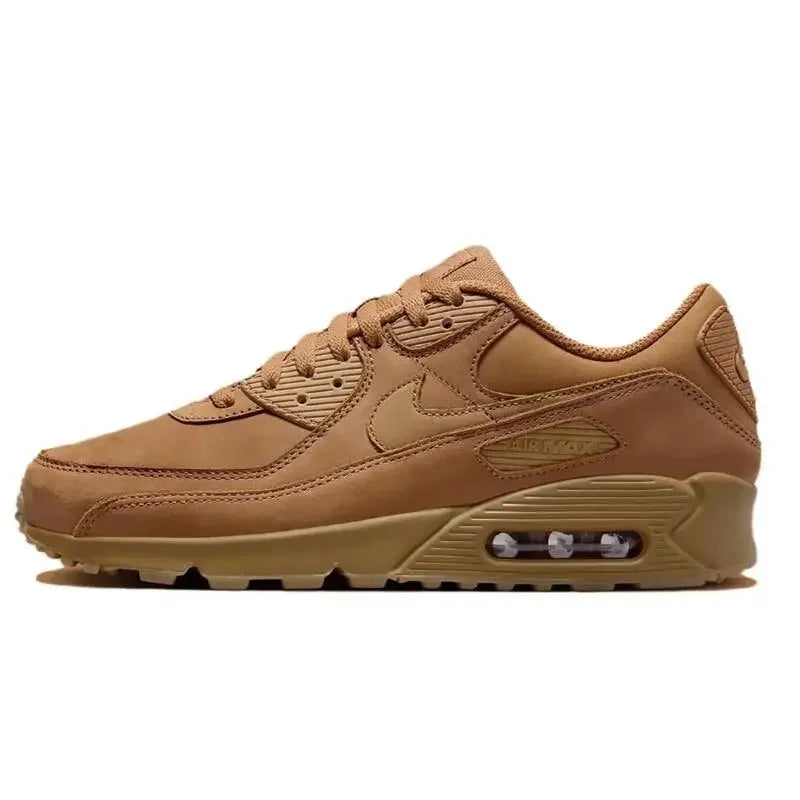 Nike Air Max 90 Brown Unisex Casual Shoes – Comfortable, Fashionable, Anti-Slip & Durable Synthetic Leather