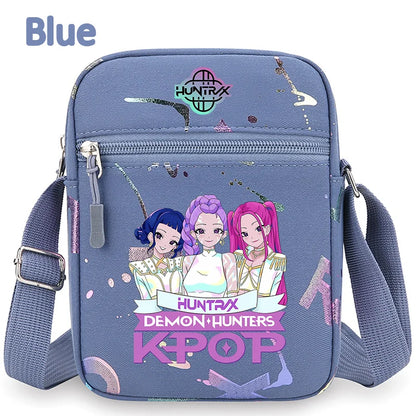 K-Pop Demon Hunters Crossbody Phone Bag – HUNTRX Rumi Huntrix Coin Wallet Shoulder Purse