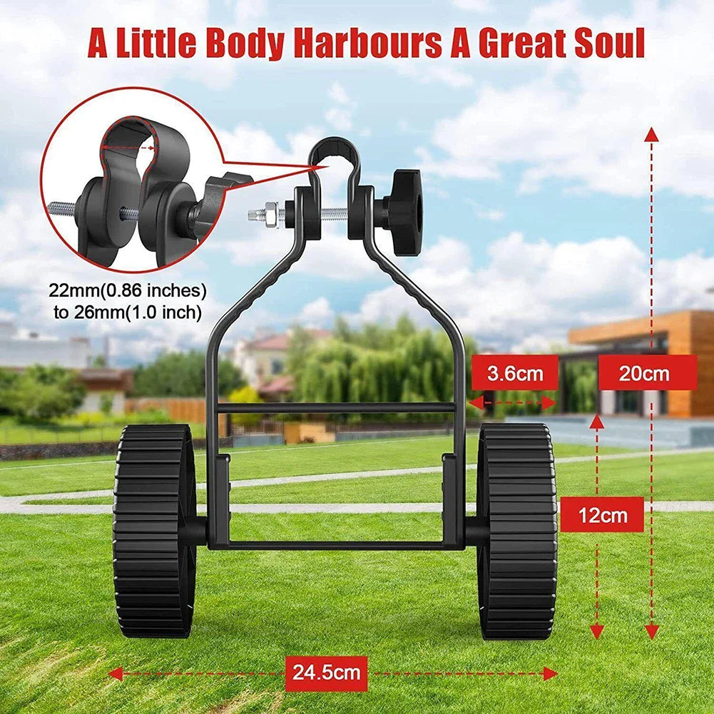 Universal Lawn Mower Wheel: Adjustable Support for Grass String Trimmer - Enhance Work Efficiency & Mower Maintenance