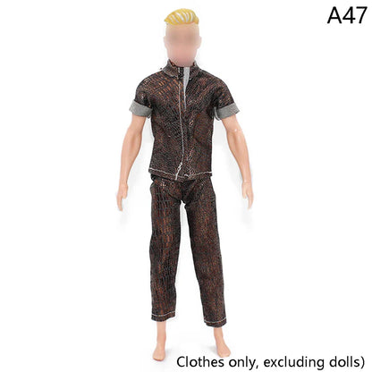 30cm Doll Clothing Set — Men’s Multi-Style Sports Outfit for Boyfriend Dolls