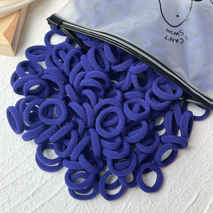 20/50PCS Kids Elastic Hair Bands – Girls Sweets Scrunchie Rubber Bands for Children Hair Ties & Headbands
