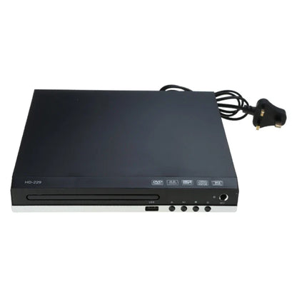 DVD Player VCD CD Multimedia Machine – HDMI-Compatible with AV Output, Remote Control & AV Cable